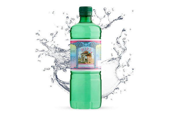Mira baby, natural curative water with glauber salt for children